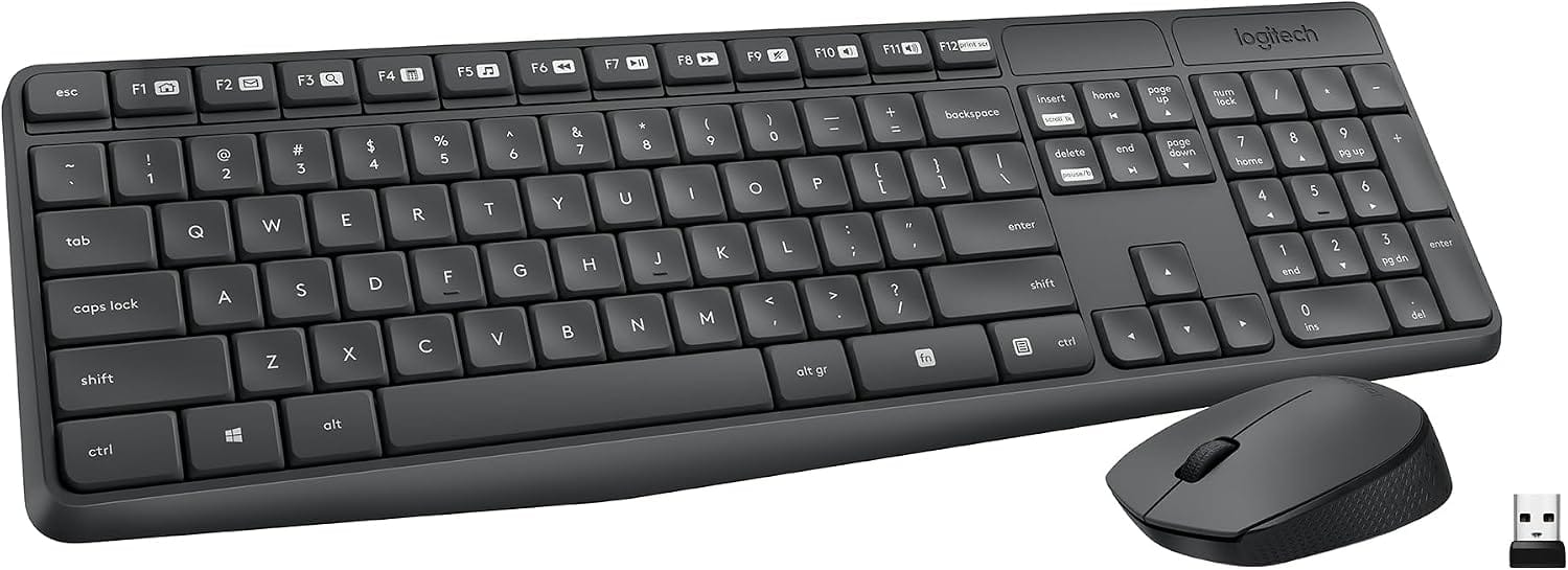 Logitech MK235 Wireless Keyboard & Mouse Combo Deal – 11% Off