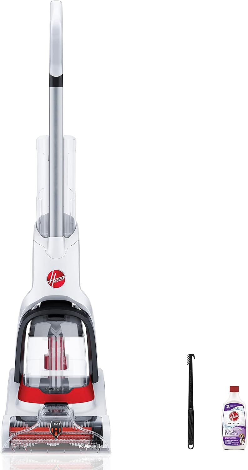 Hoover PowerDash Pet+ Carpet Cleaner: $79.88 – 43% Off with Faster Drying & Pet Brush Roll