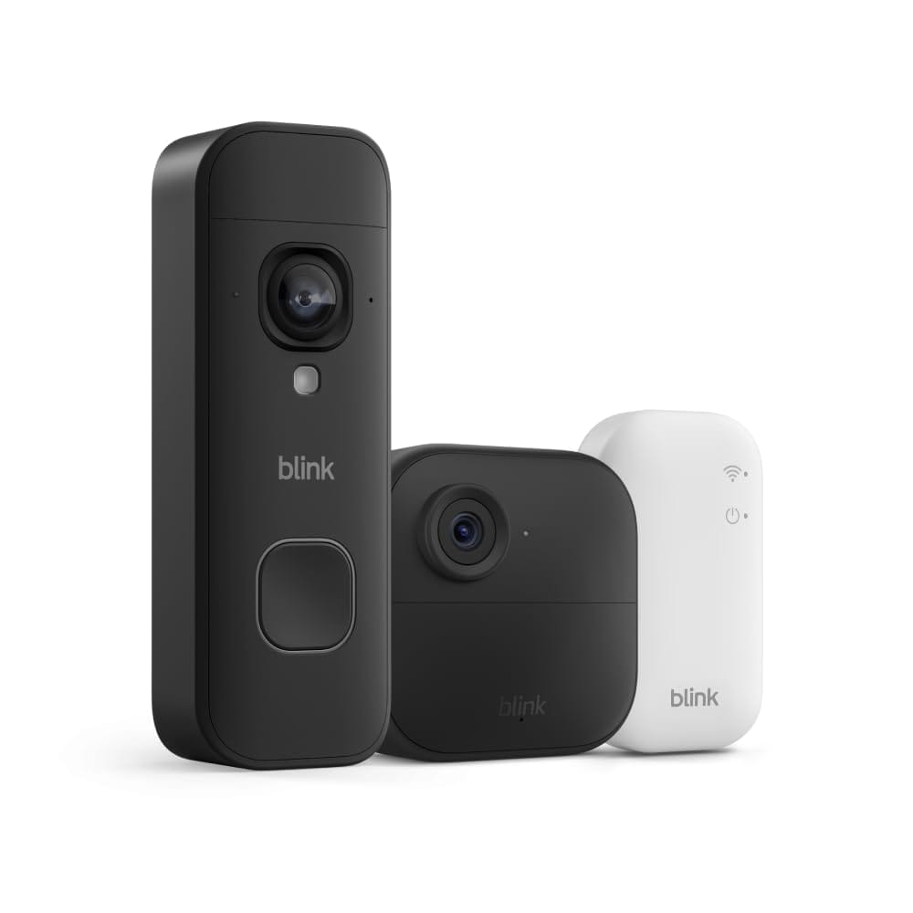 Blink Outdoor 4 Camera & Battery Doorbell 2K+ Bundle 81% Off – Just $27.99 (Reg. $149.98)