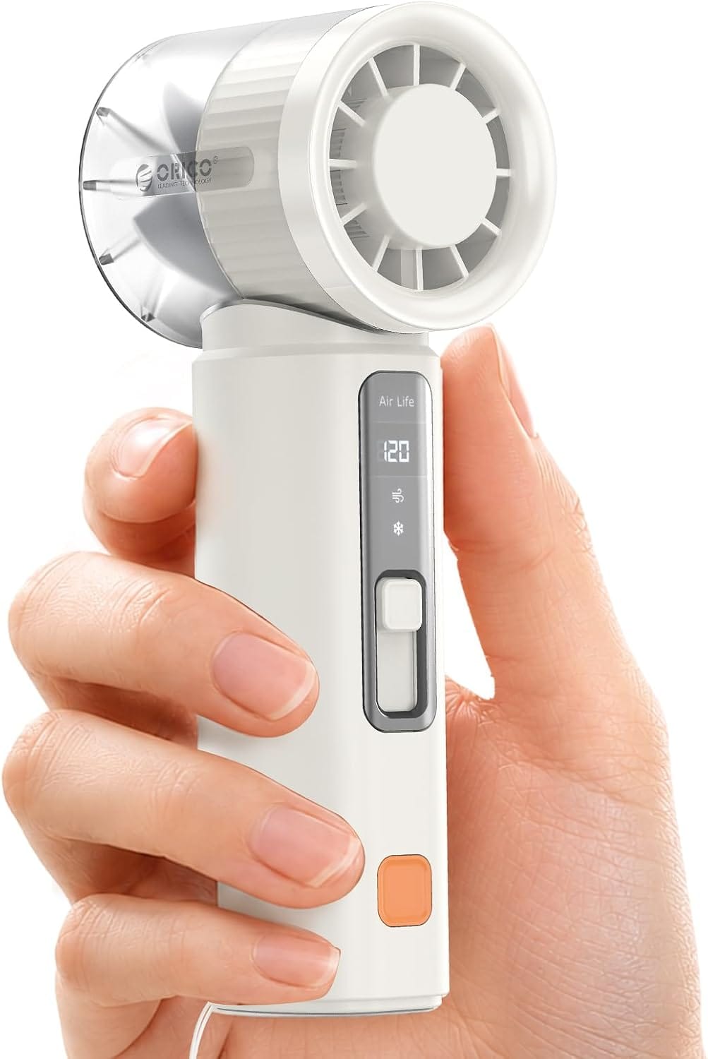 Save on Travel Cooling: ORICO 15600RPM Handheld Turbo Fan for Only $7.88