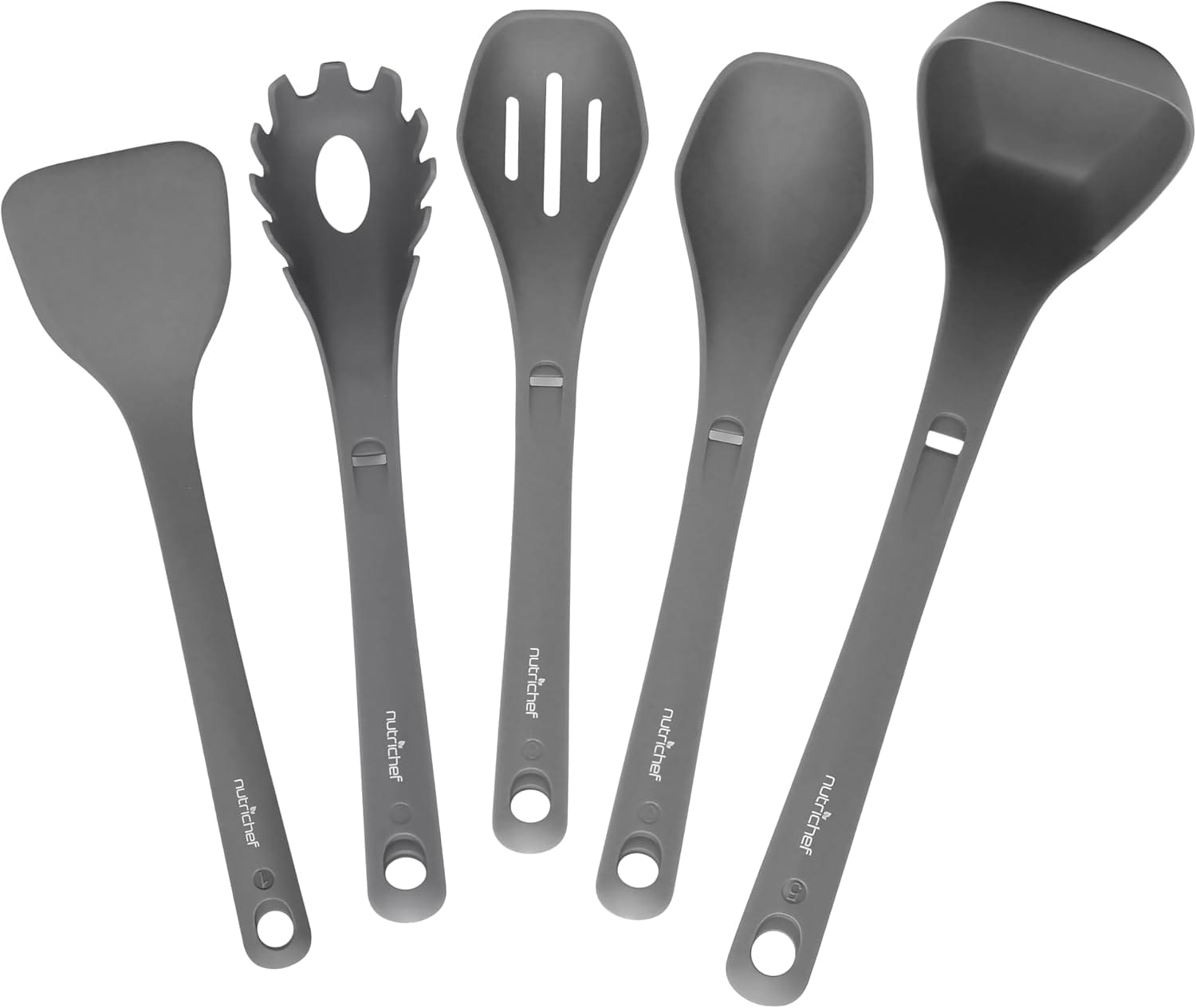 NutriChef 5-Piece Utensil Set: $10.99 – 63% Off Heat-Resistant Cooking Tools at 90-Day Low