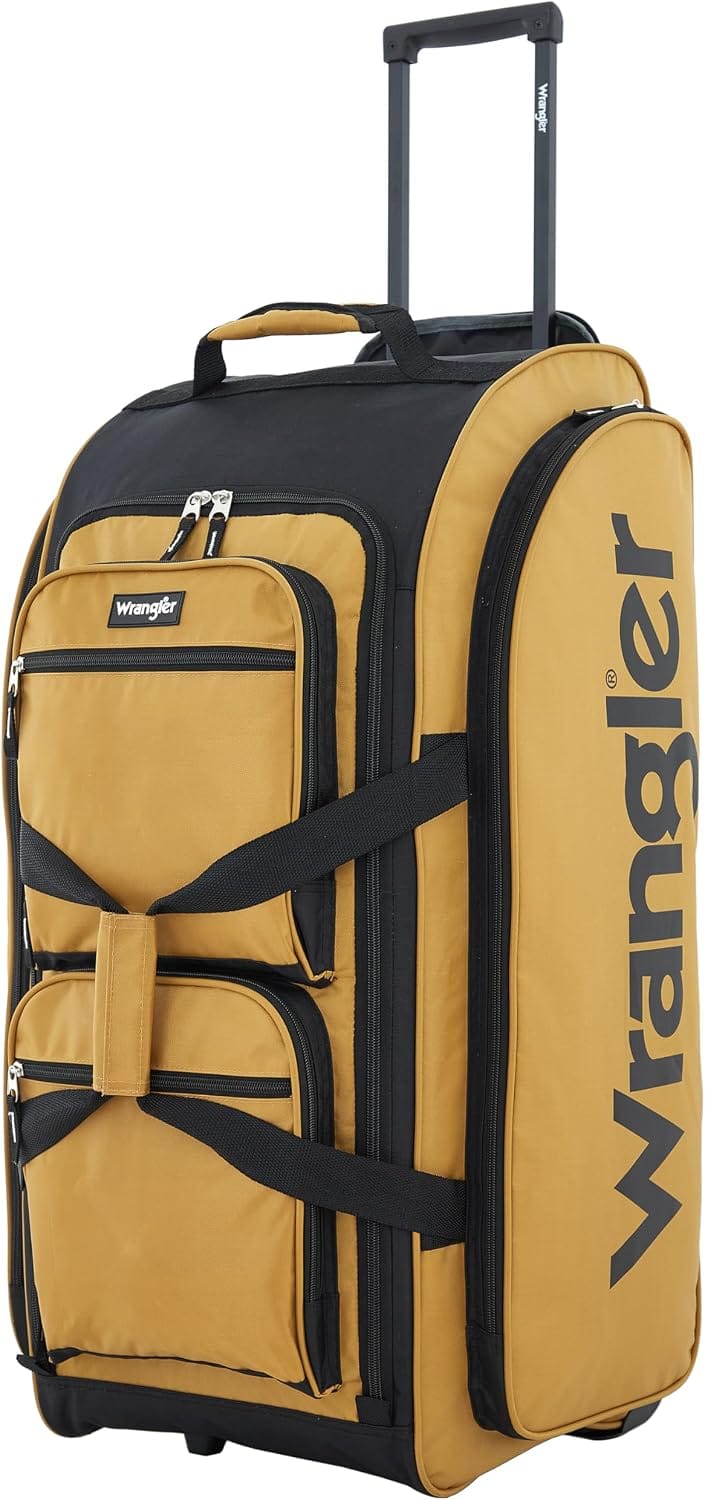 Wrangers 30" Check-In Nylon Rolling Duffel Bag (Travel Luggage) 44% Off – Just $27.99 (Reg. $49.99)