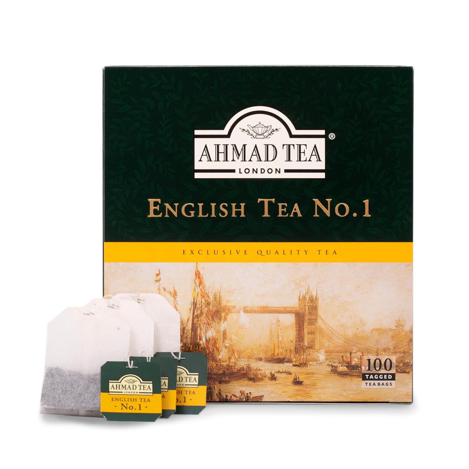 100-Count Ahmad Tea English Tea No.1 Tagged Teabags 49% Off – Just $4.95 (Reg. $9.78)