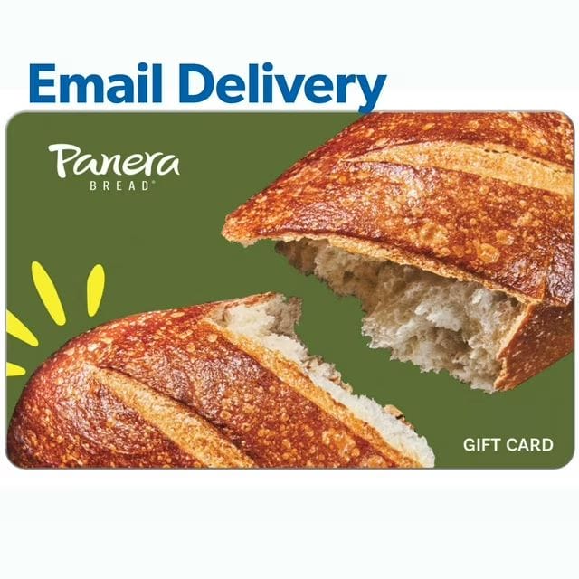 Panera Bread $50 Email Delivery Gift Card – Just $39.98 at Sam