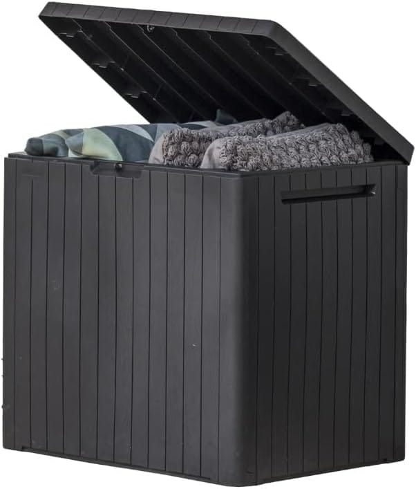 Keter City 30-Gallon Outdoor Storage Box & Patio Side Table 38% Off – Just $24.79 (Reg. $39.99)