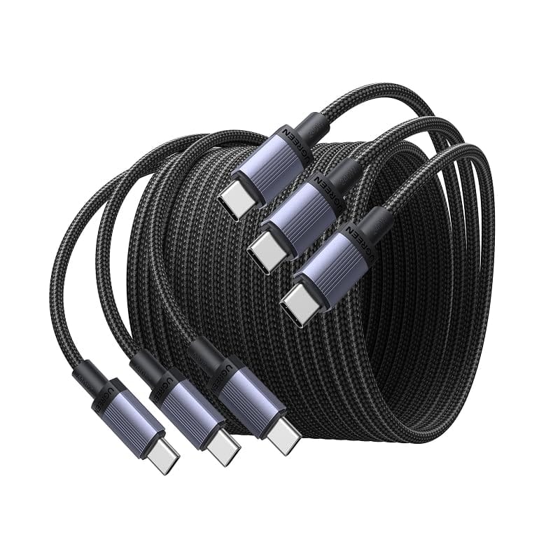 UGREEN 240W USB-C Charging Cable 3-Pack 30% Off – Just $18.98 (Reg. $26.99)