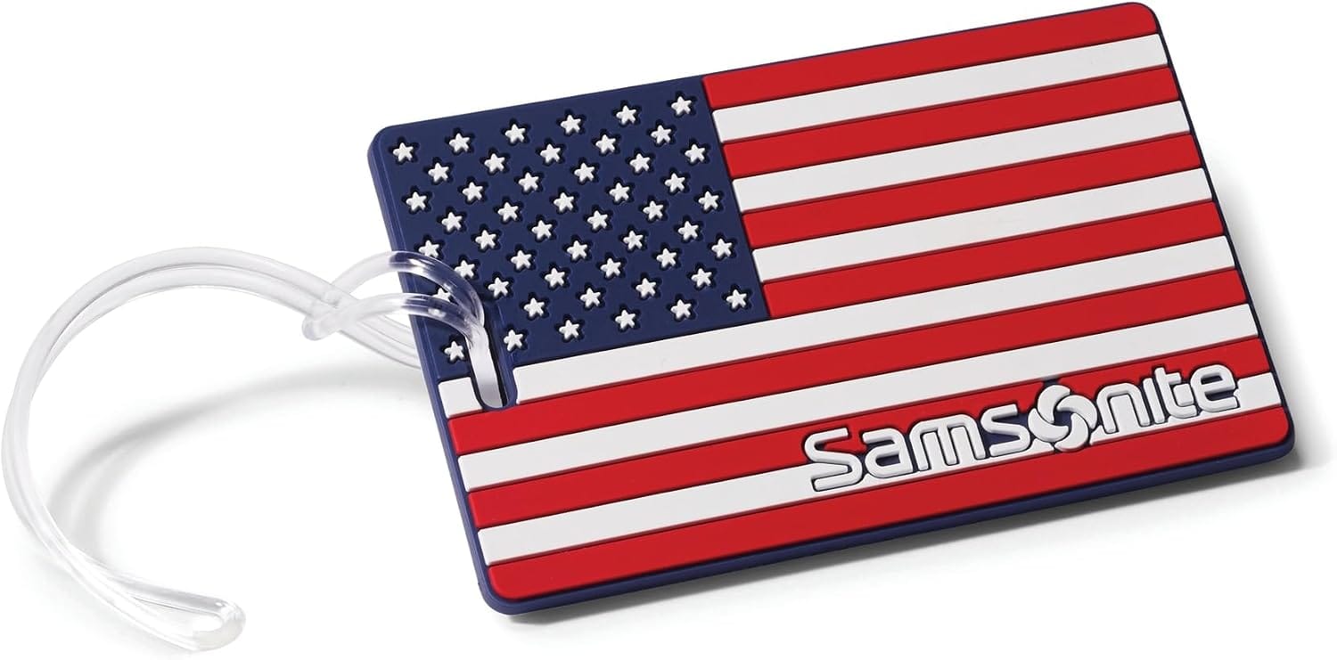 Samsonite American Flag Luggage ID Tag 58% Off – Just $2.55 (Reg. $6.00)