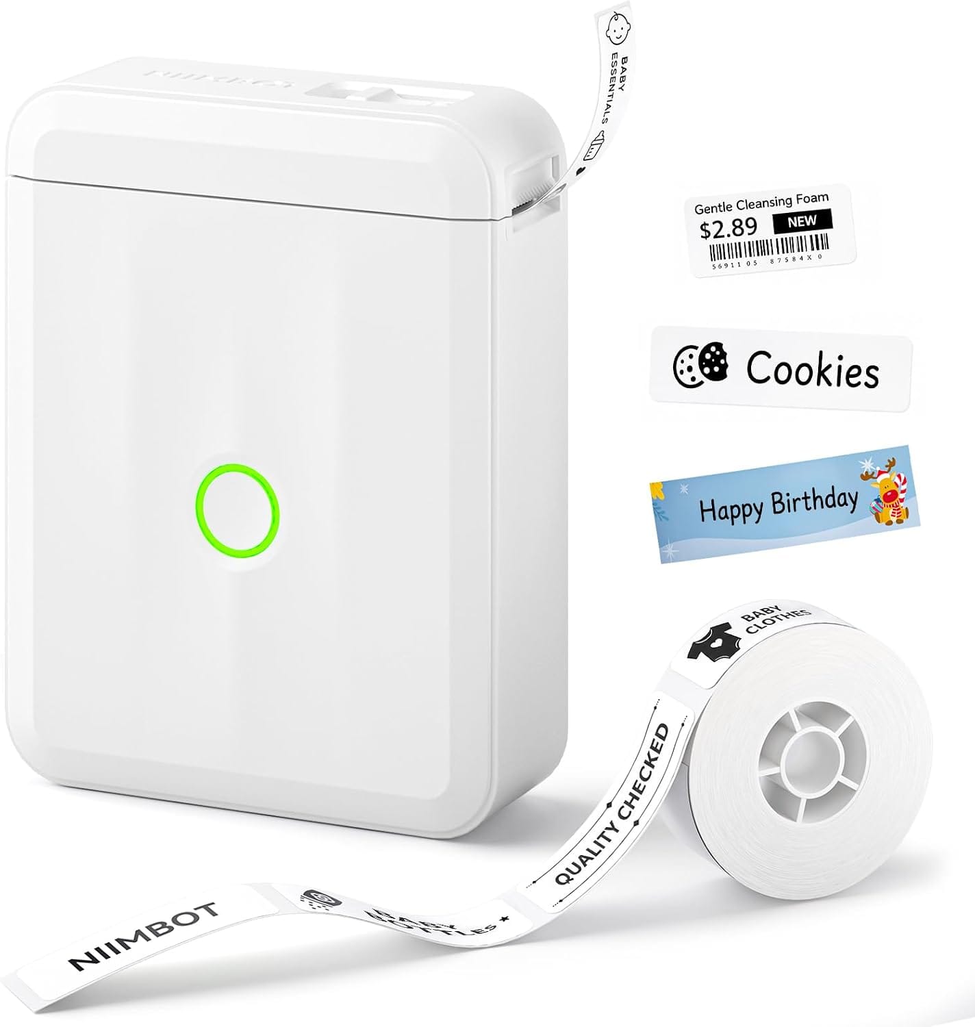 NIIMBOT D110 Mini Bluetooth Label Maker 56% Off – Just $7.99 (Reg. $17.99)