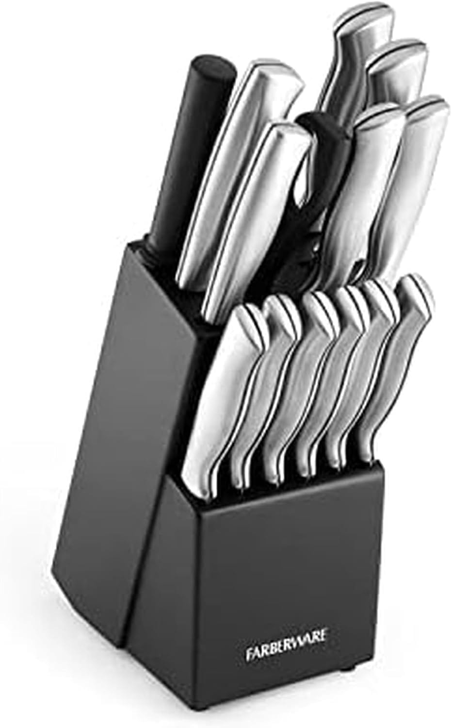 Farberware 15-Piece Kitchen Knife Set with Wood Block 46% Off β Just $18.98 (Reg. $35.18)