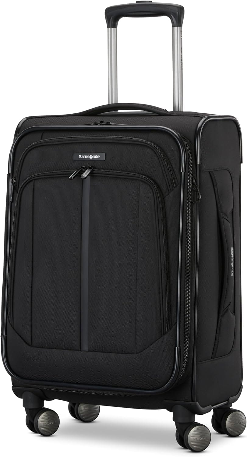 Samsonite Ascella 4 Softside Carry-On Spinner Luggage (Black) 33% Off – Just $107.90 (Reg. $160.00)