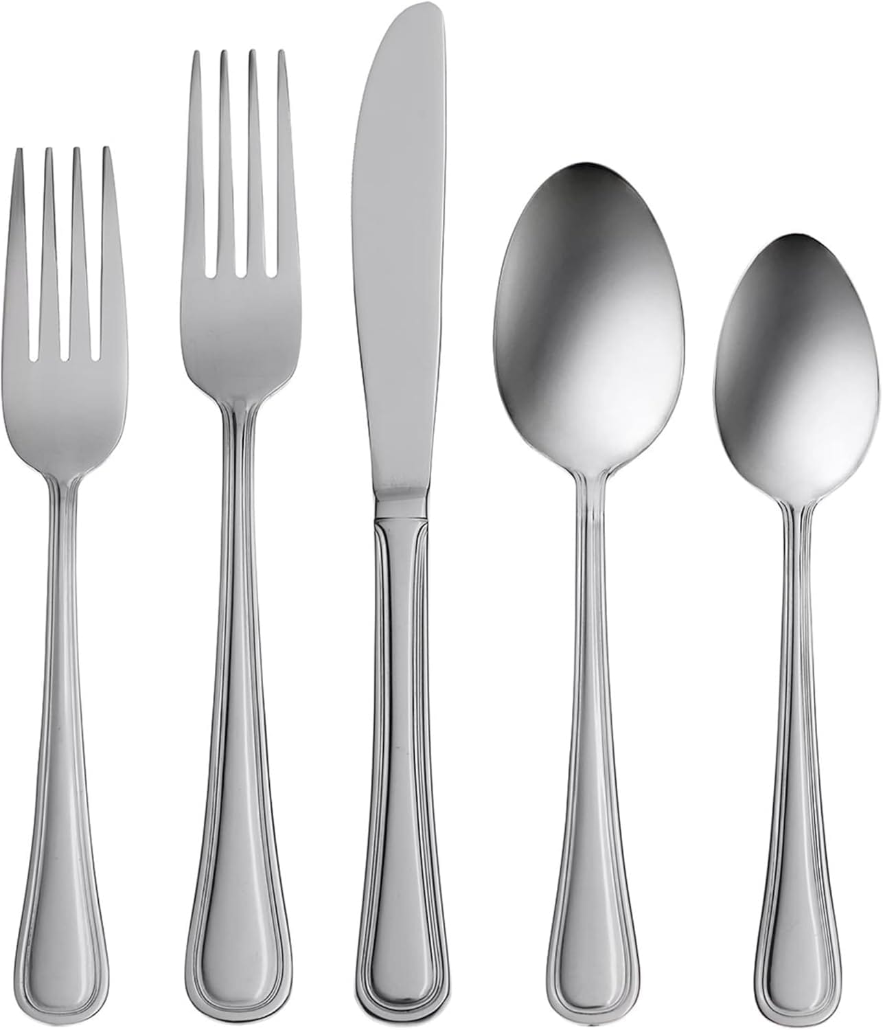 Oneida Tress 50-Piece Silverware Set for 8 (Mirror Finish) 48% Off – Just $31.10 (Reg. $59.99)