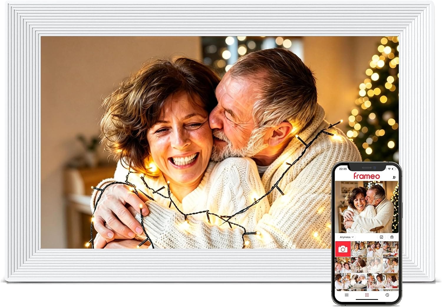 FLYRUIT 10.1" WiFi Digital Picture Frame (32GB) 50% Off – Just $34.79 (Reg. $69.99)