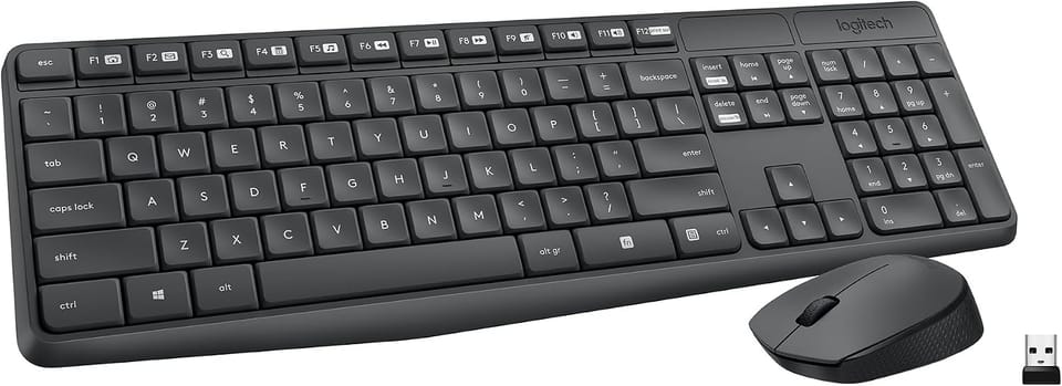 Logitech MK235 Wireless Keyboard & Mouse Combo Deal – 11% Off