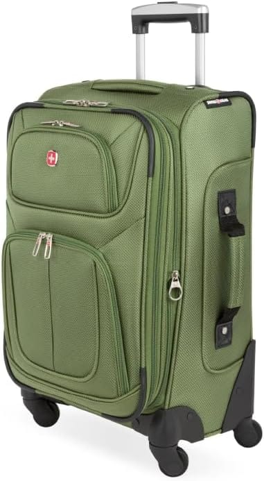 [Expired] SwissGear Sion Softside Expandable Spinner Carry-On Luggage (Evergreen) 52% Off – Just $62.99 (Reg. $130.00)