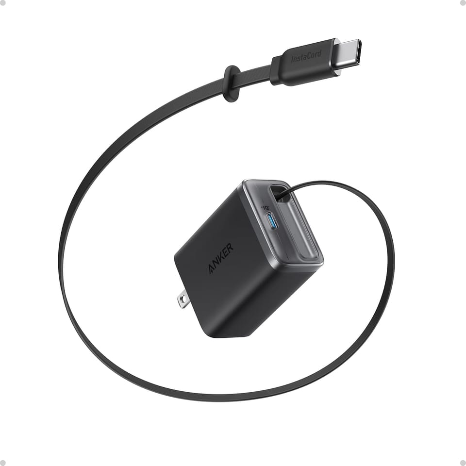 Anker Nano 35W Retractable USB-C Charger 40% Off – Just $23.99 (Reg. $39.99)