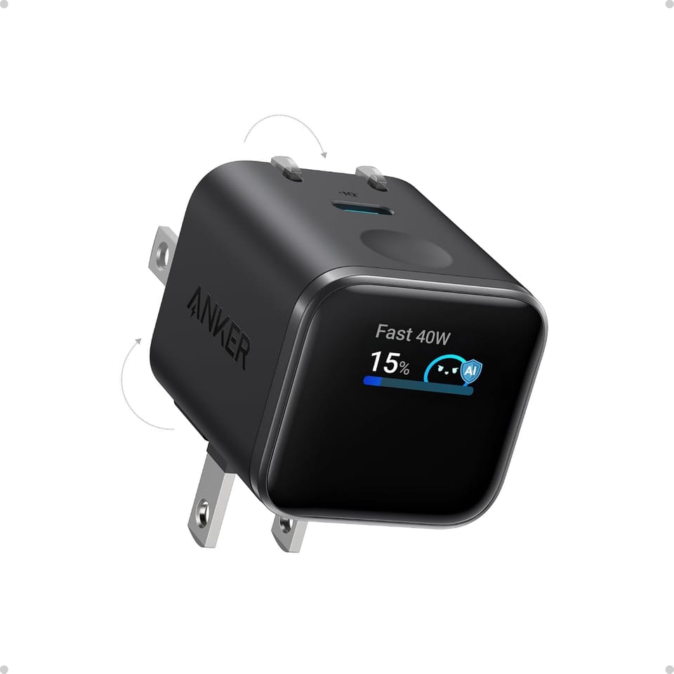 Anker Nano 45W Smart Display USB-C Charger 35% Off – Just $25.99 (Reg. $39.99)
