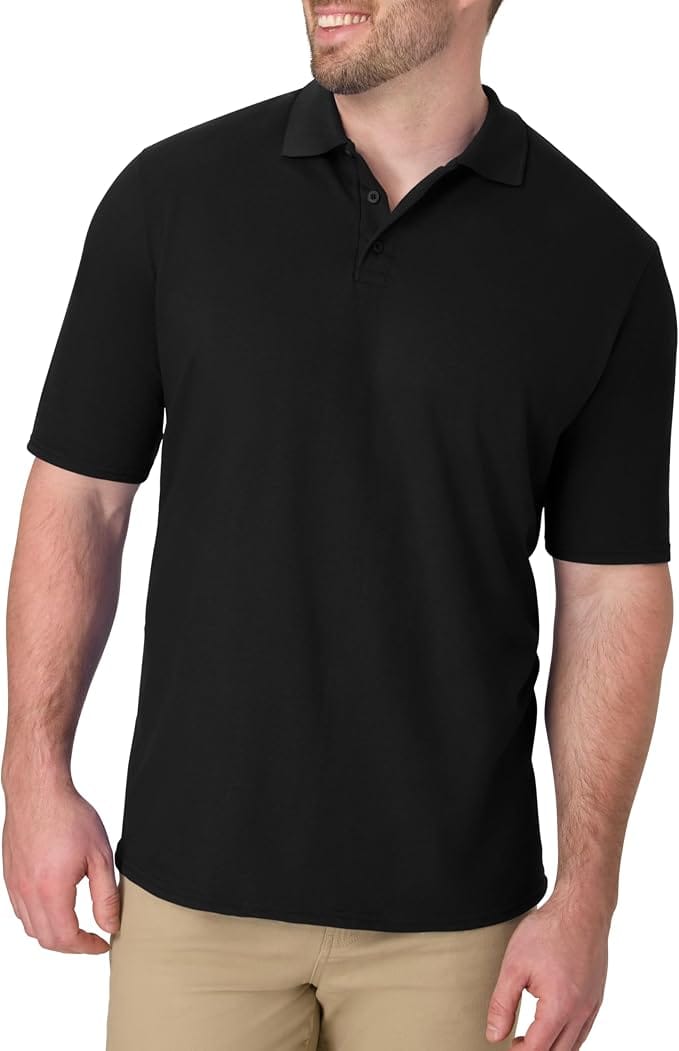 Hanes Men’s X-Temp Short Sleeve Polo Shirt 33% Off – Just $9.98 (Reg. $14.99)