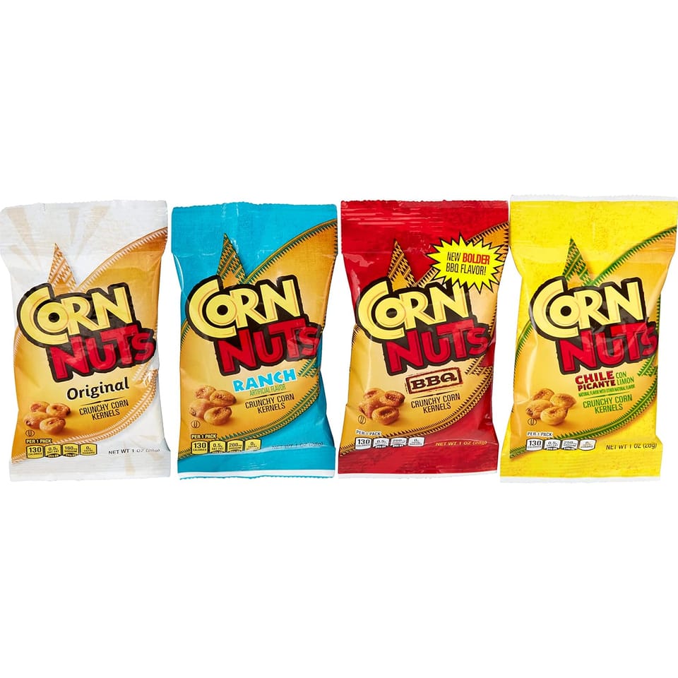 CORN NUTS Variety Pack 12-Count Box Up to 74% Off – From $3.39 (Reg. $13.33)