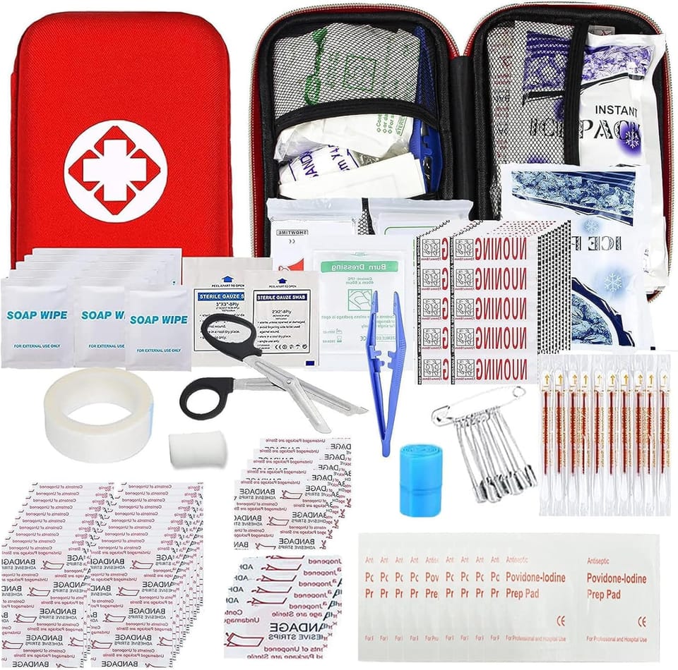 YIDERBO 277-Piece First Aid Emergency Kit 50% Off – Just $9.99 (Reg. $19.99)