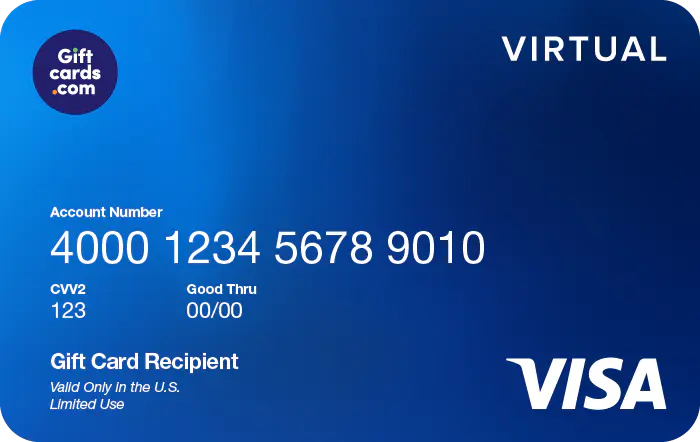 Giftcards.com Promo: Free $10 Bonus with $100 Visa Gift Card Purchase